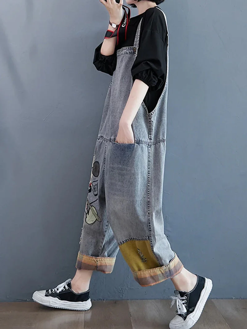 My Beating Heart Denim Overall Dungaree - Image 4