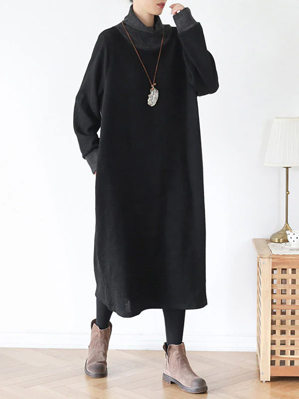 My Softer Side  High-Neck Midi Dress - Image 6
