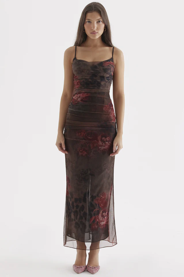 Nalini Printed Midi Dress - Image 3