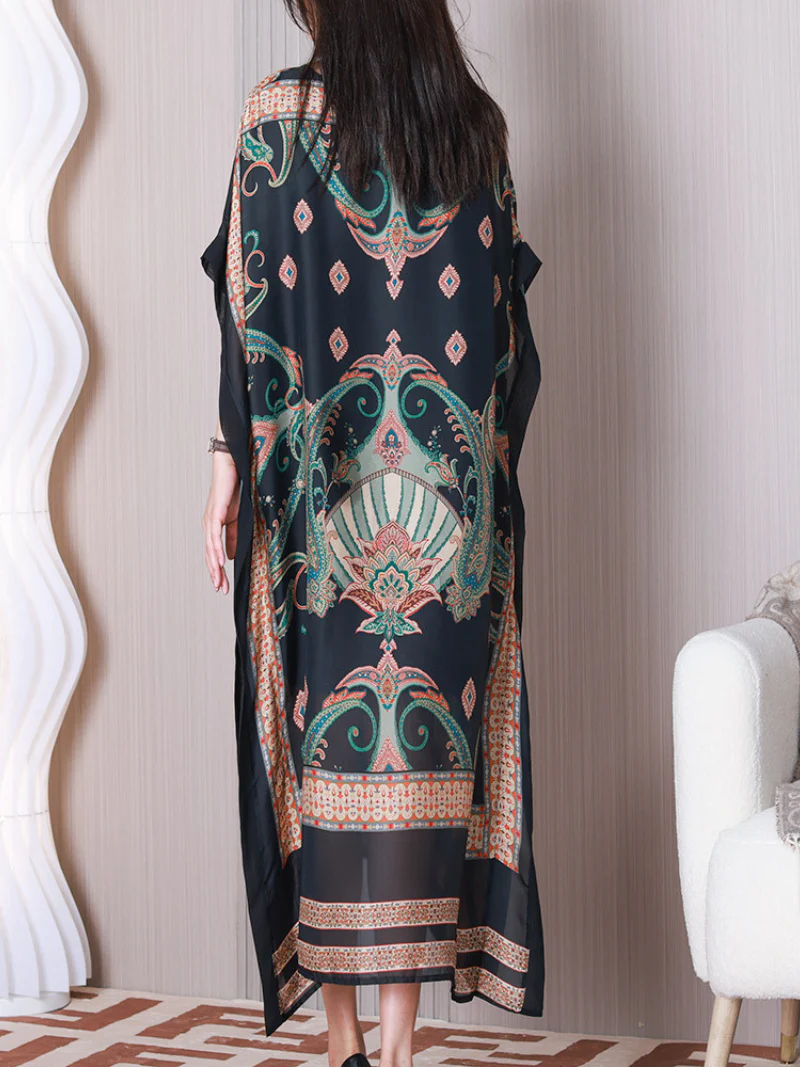 Need Someone Round Neck A-line Dress - Image 4