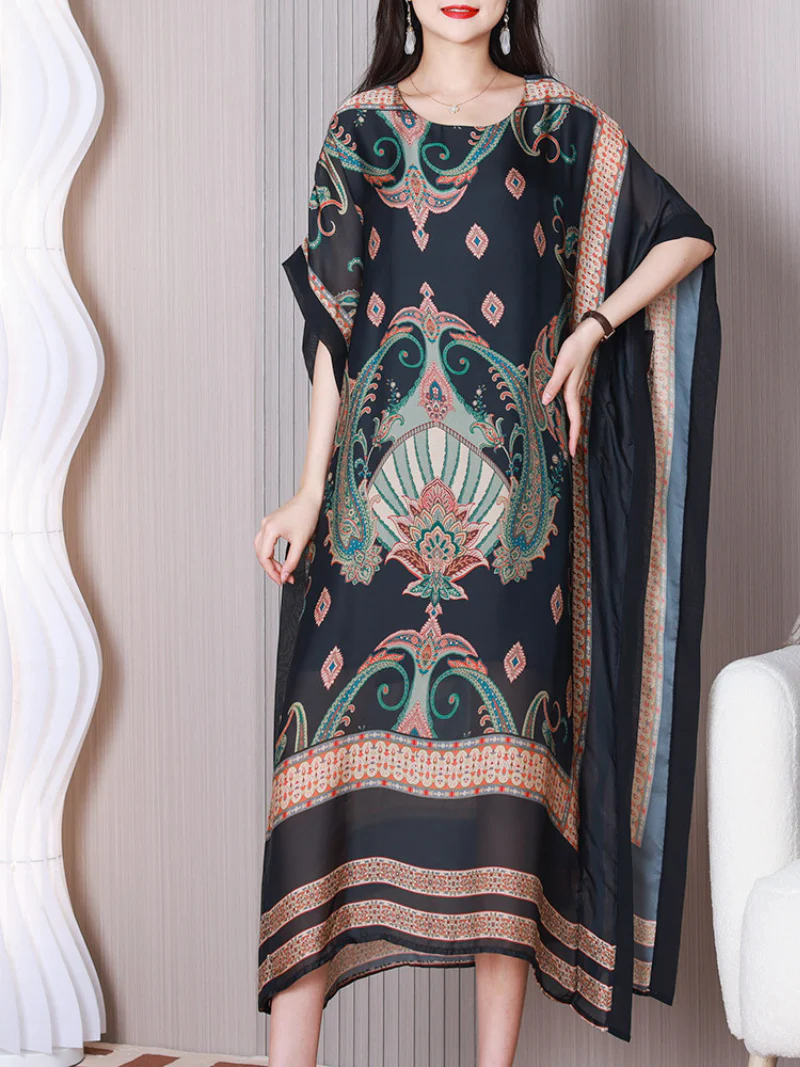 Need Someone Round Neck A-line Dress - Image 7
