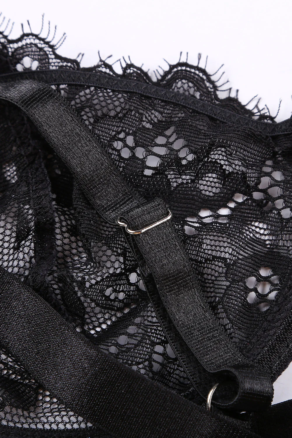 Neon Lace Balconette Bralette Lingerie Set - Image 37