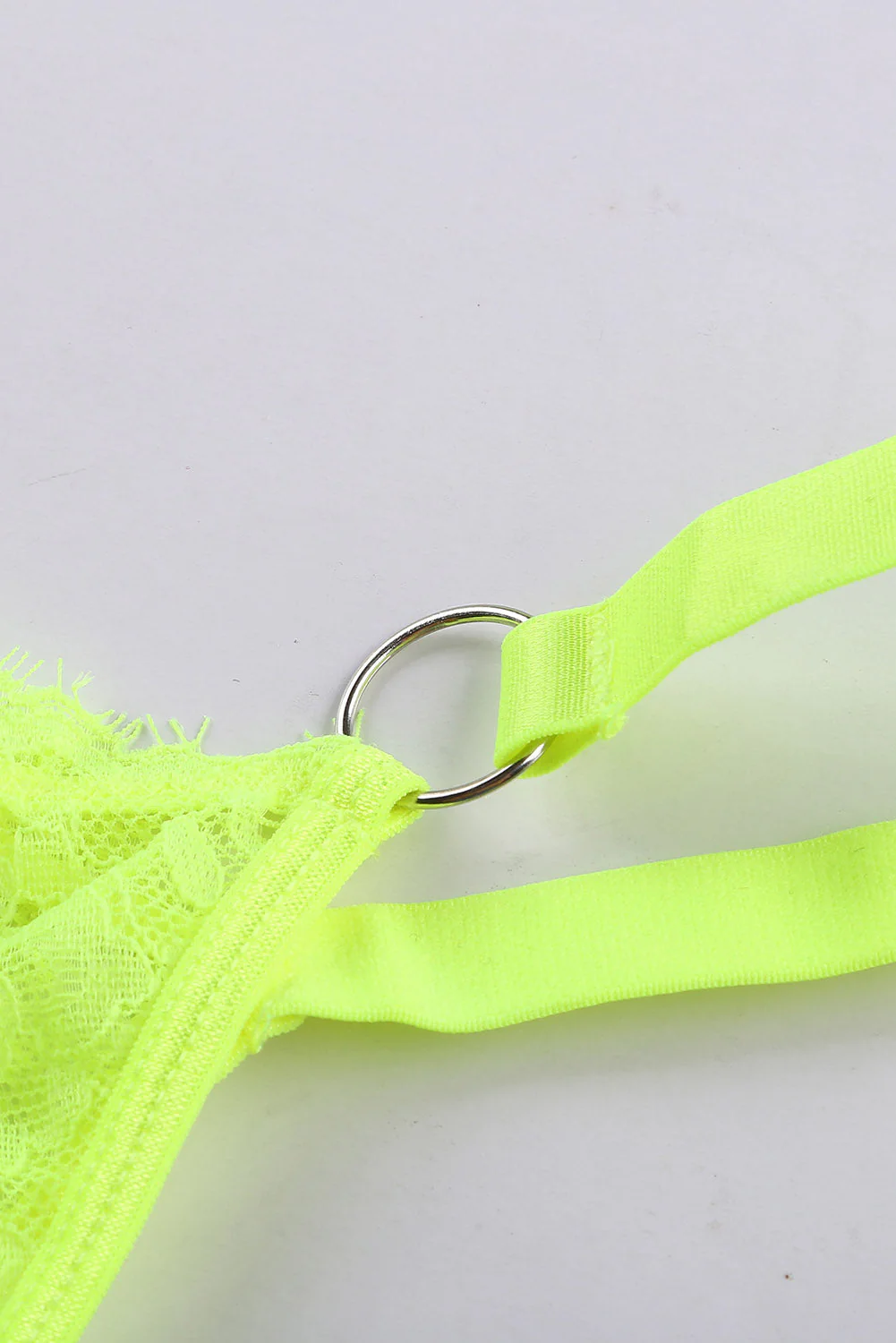 Neon Lace Balconette Bralette Lingerie Set - Image 64