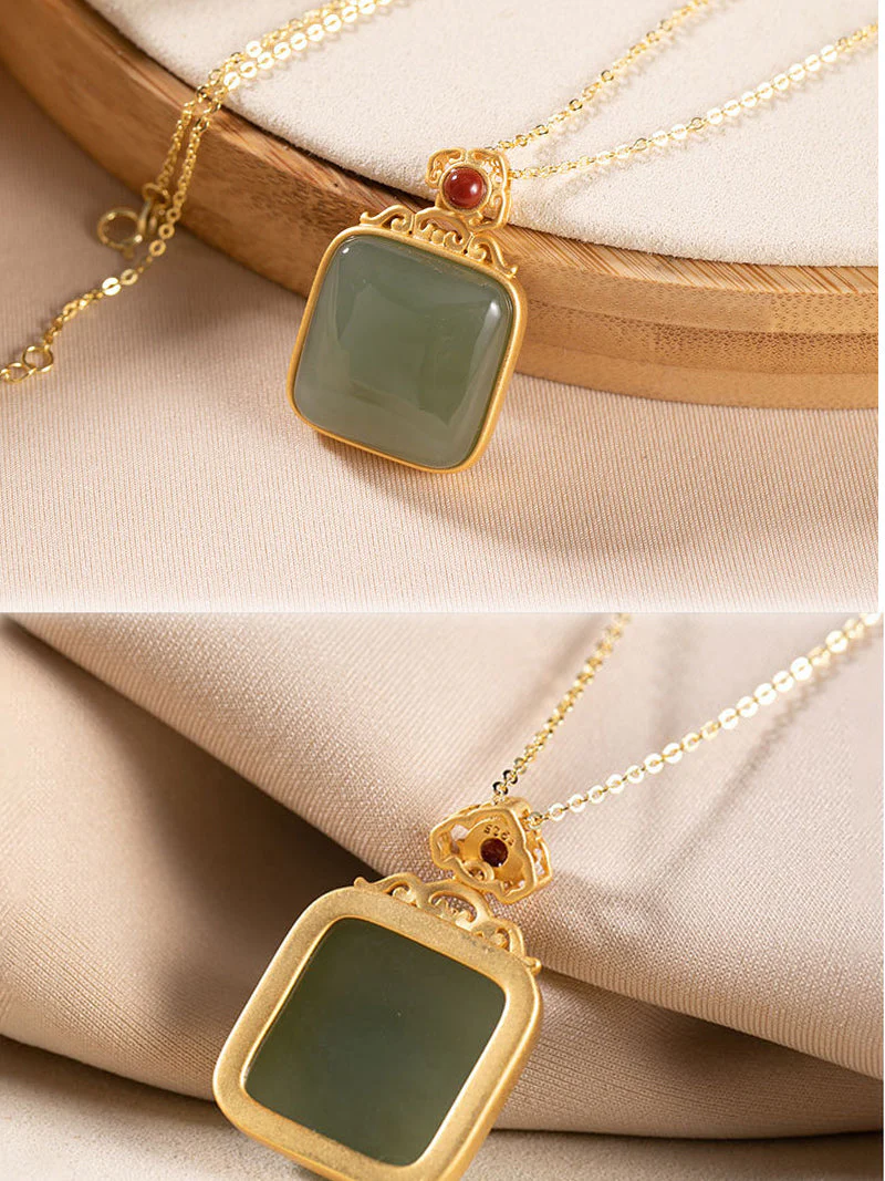 Never Say Love Jade Necklace - Image 4