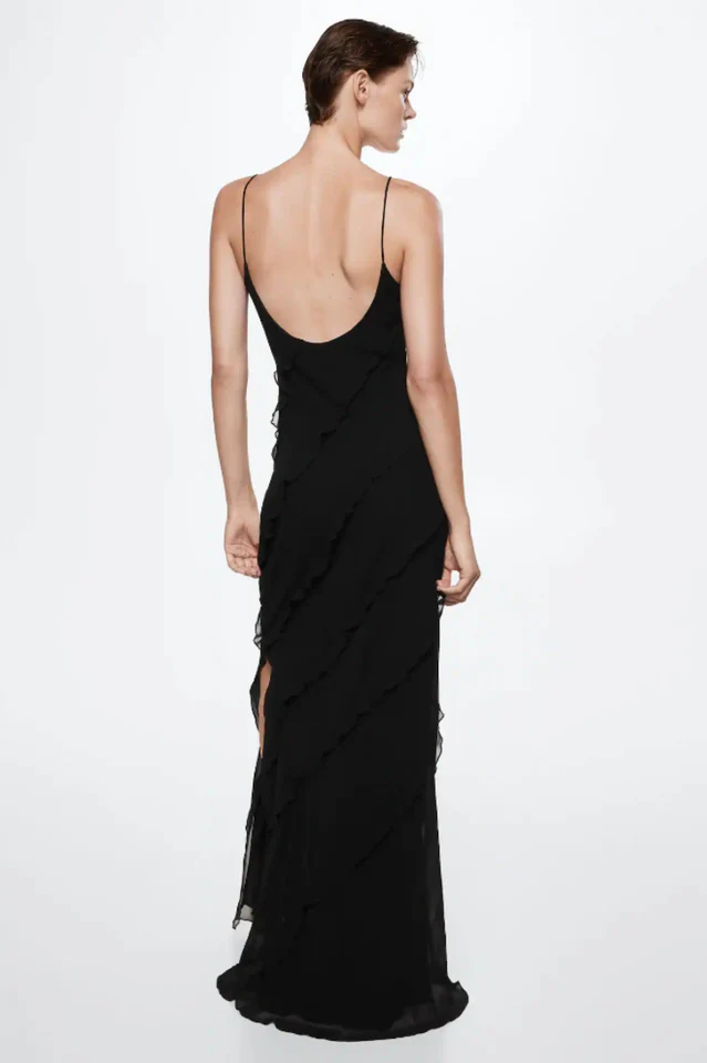 Ocean Waves Tiered Ruffle Maxi Dress - Image 16