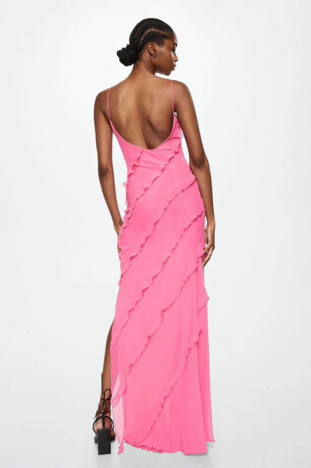 Ocean Waves Tiered Ruffle Maxi Dress - Image 21