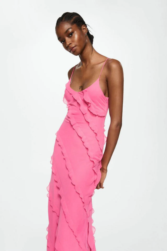 Ocean Waves Tiered Ruffle Maxi Dress - Image 22