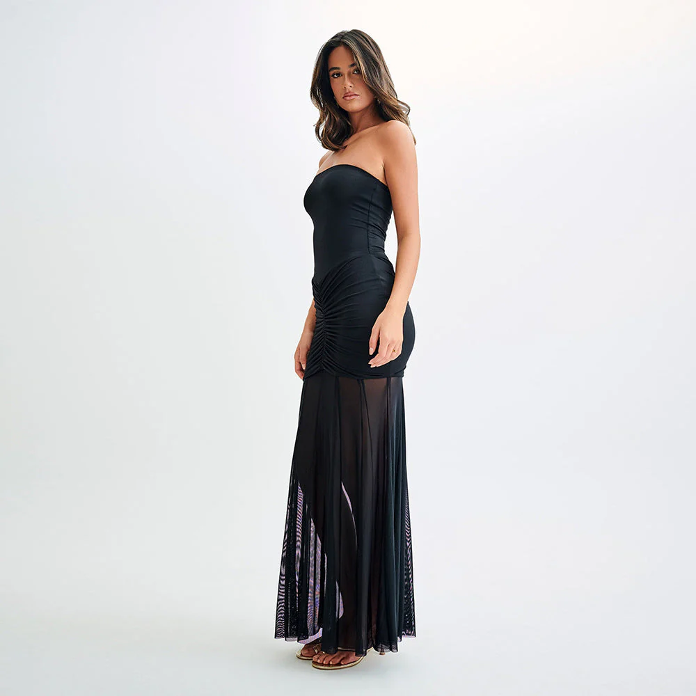 OFF SHOULDER Backless MAXI Dress - Image 15