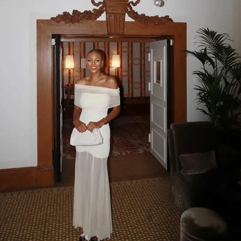 OFF SHOULDER Backless MAXI Dress - Image 22