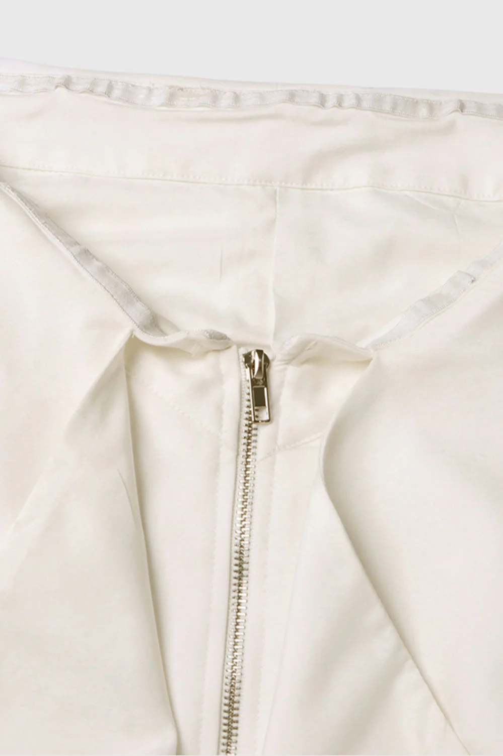 Off Shoulders Top with Adjustable Waist - White - Image 3