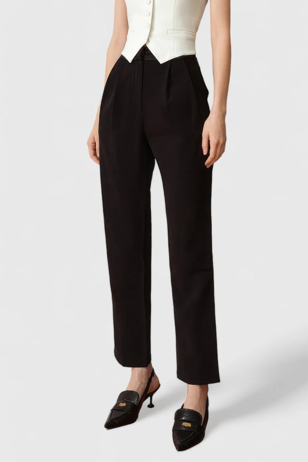 Office Trousers - Black - Image 2