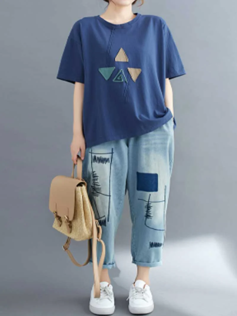 On Your Love Round Neck T-Shirt Top - Image 10