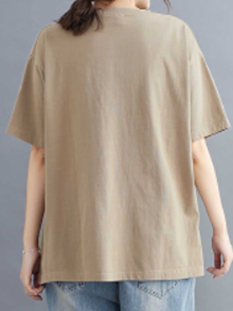 On Your Love Round Neck T-Shirt Top - Image 8