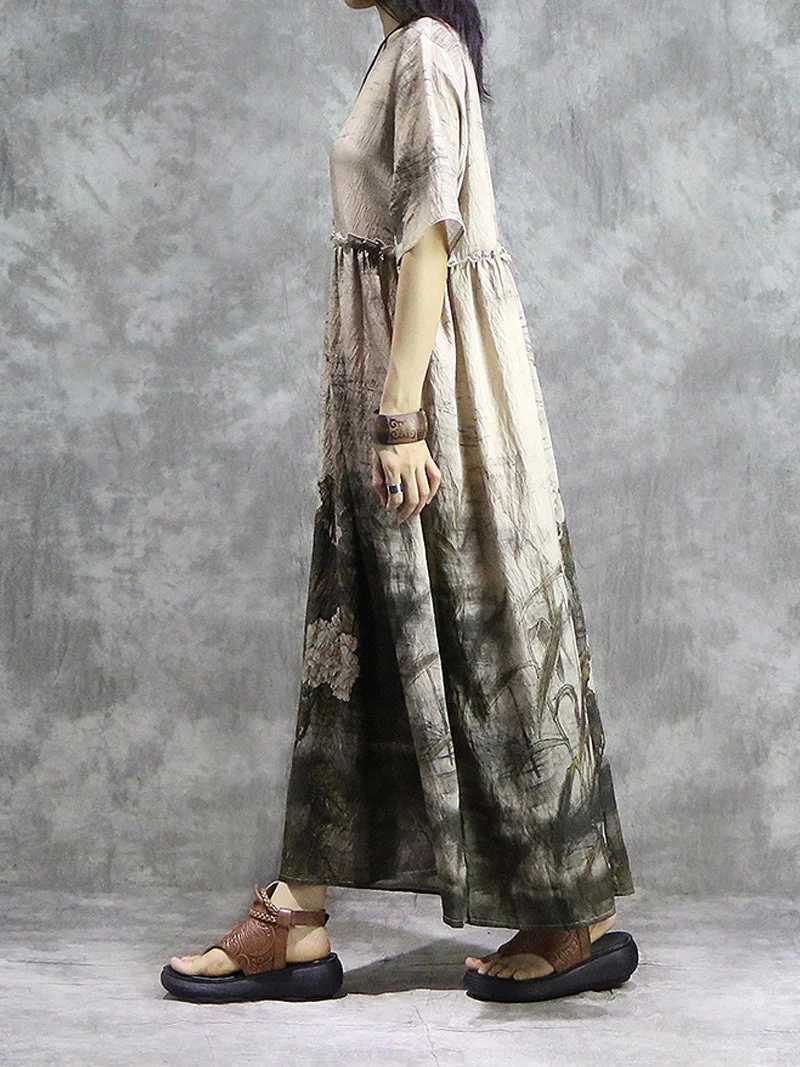 Over The Stars Smock Dress - Image 3