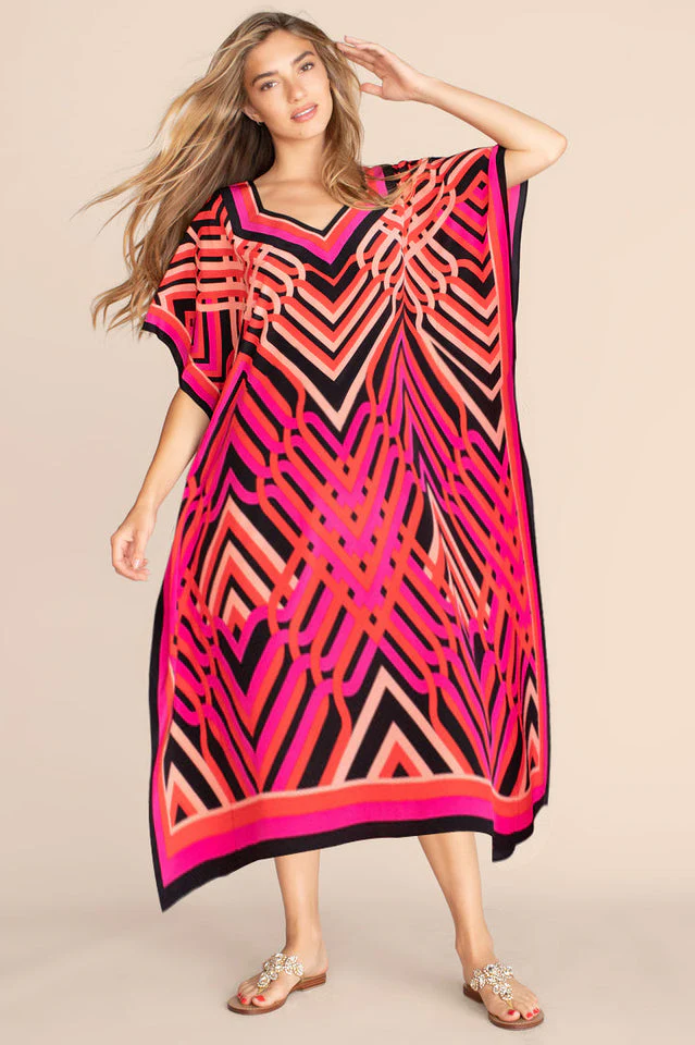 Oversize V-Neck Kaftan - Image 23
