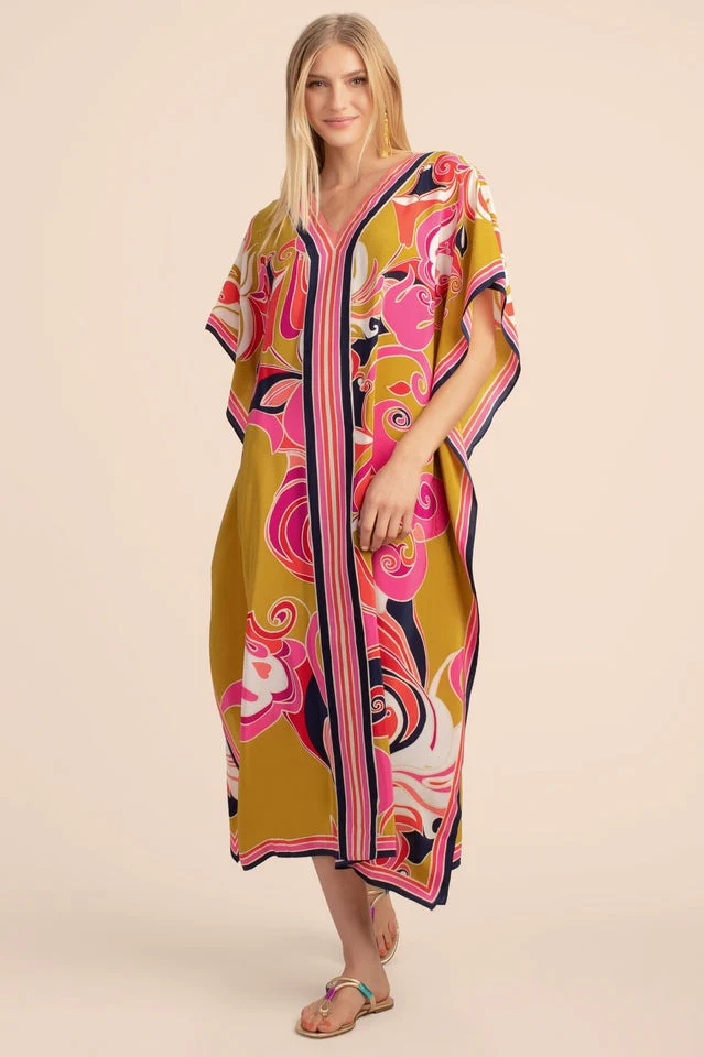 Oversize V-Neck Kaftan - Image 29