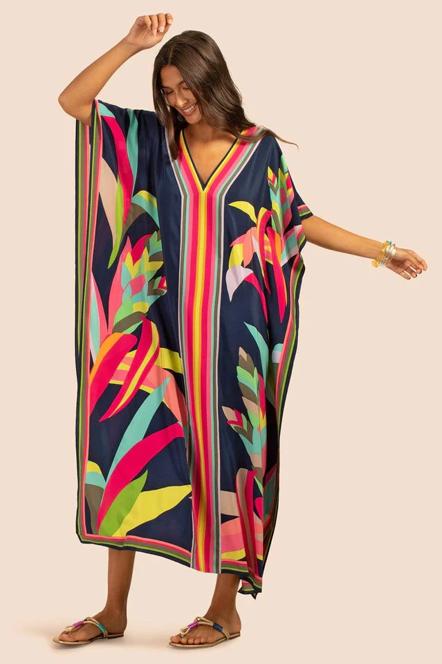 Oversize V-Neck Kaftan - Image 47