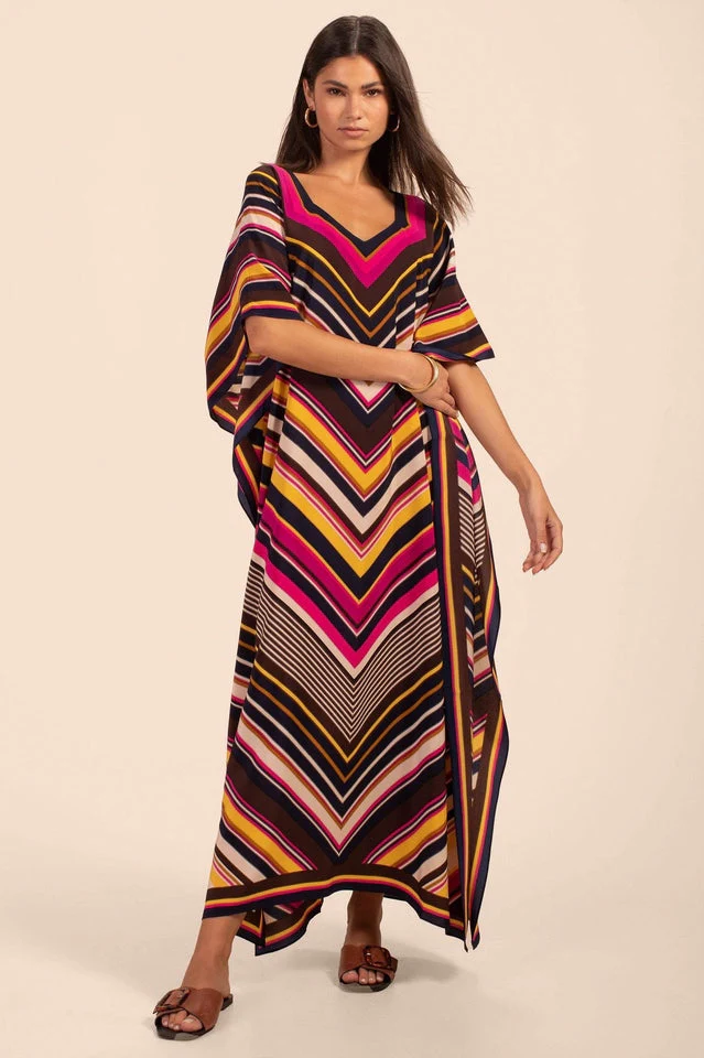 Oversize V-Neck Kaftan - Image 49