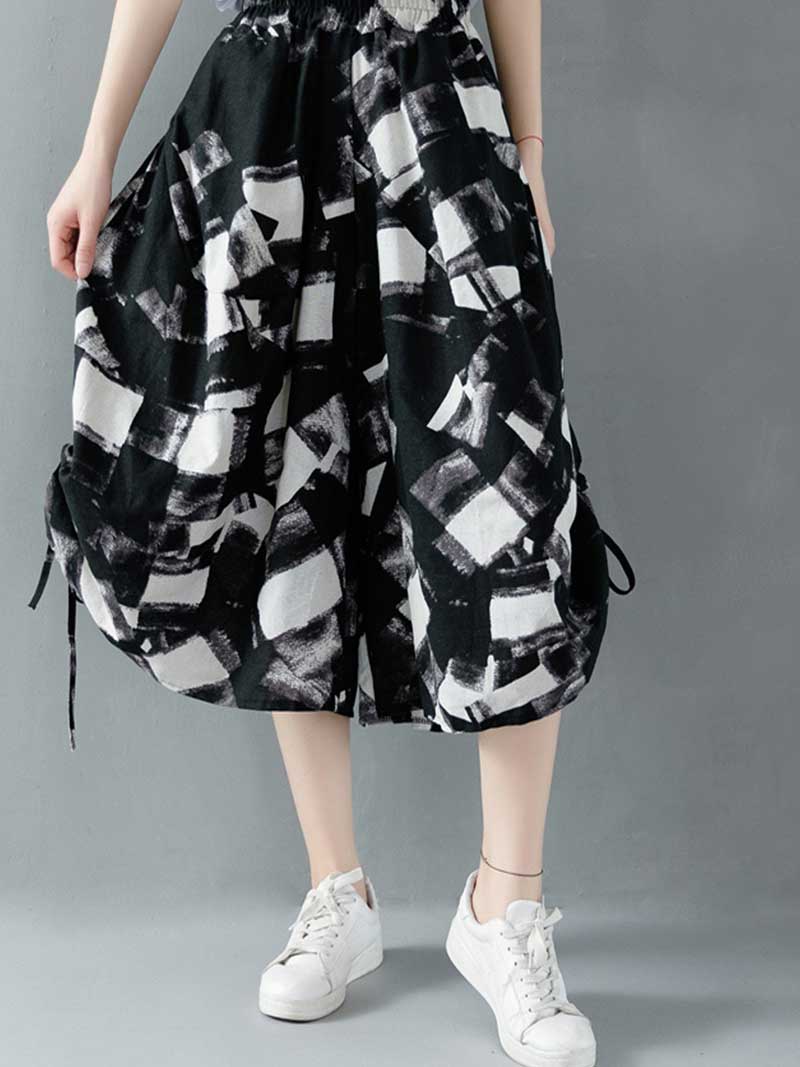 Part-Time Lover Printed Wide-Leg Trouser - Image 3