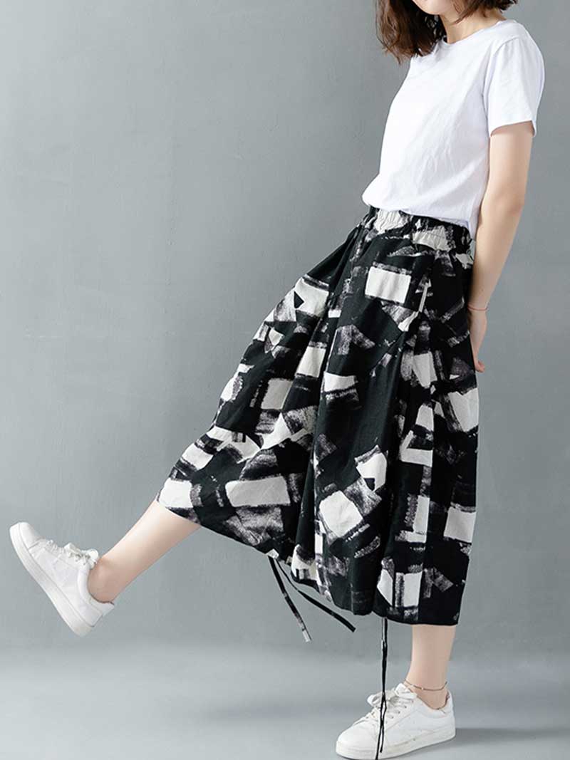 Part-Time Lover Printed Wide-Leg Trouser - Image 4