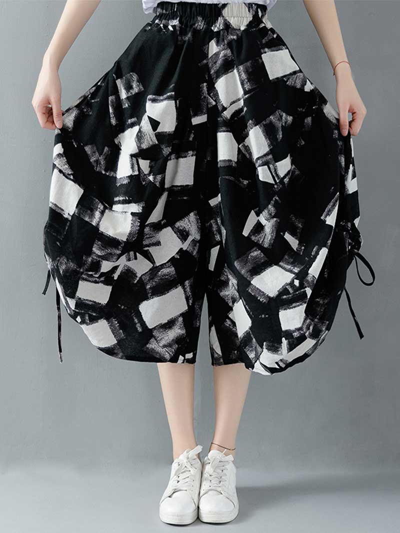 Part-Time Lover Printed Wide-Leg Trouser - Image 5