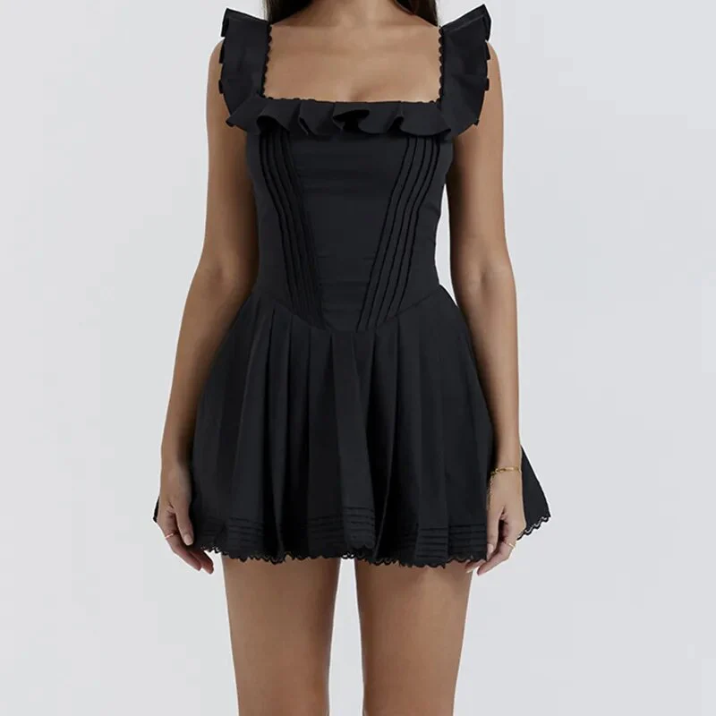 LIAMMA Black Mini Dress - Image 3