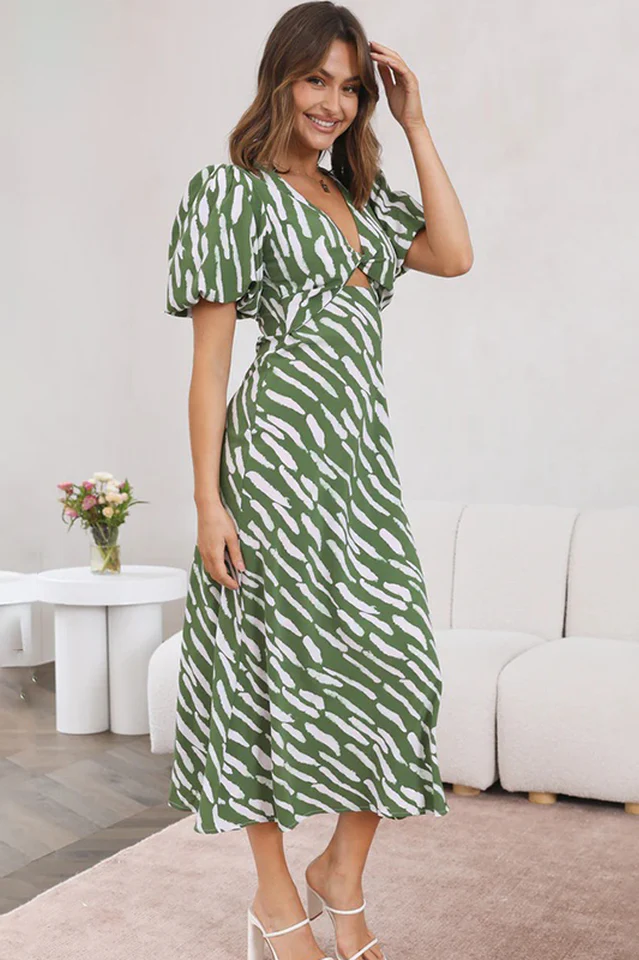 Paysley Midi Dress - Image 6