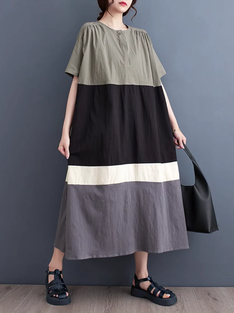Perfect for Any Occasion Summer Loose Midi Dress - Image 2