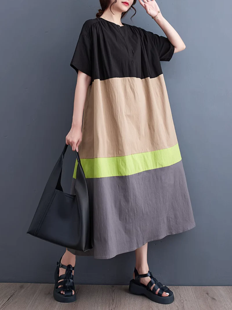 Perfect for Any Occasion Summer Loose Midi Dress - Image 7