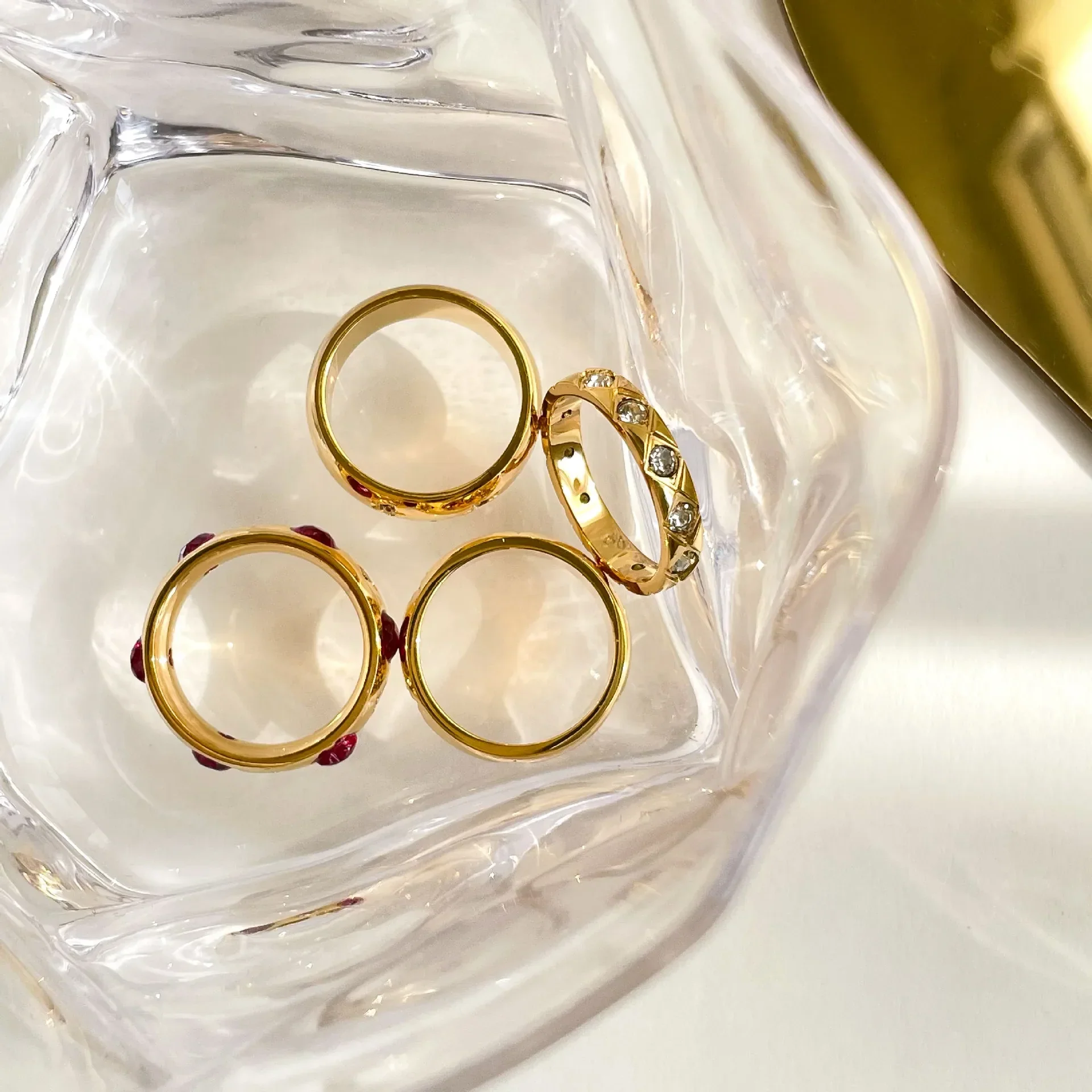 Petite Pearls Rings - Image 10