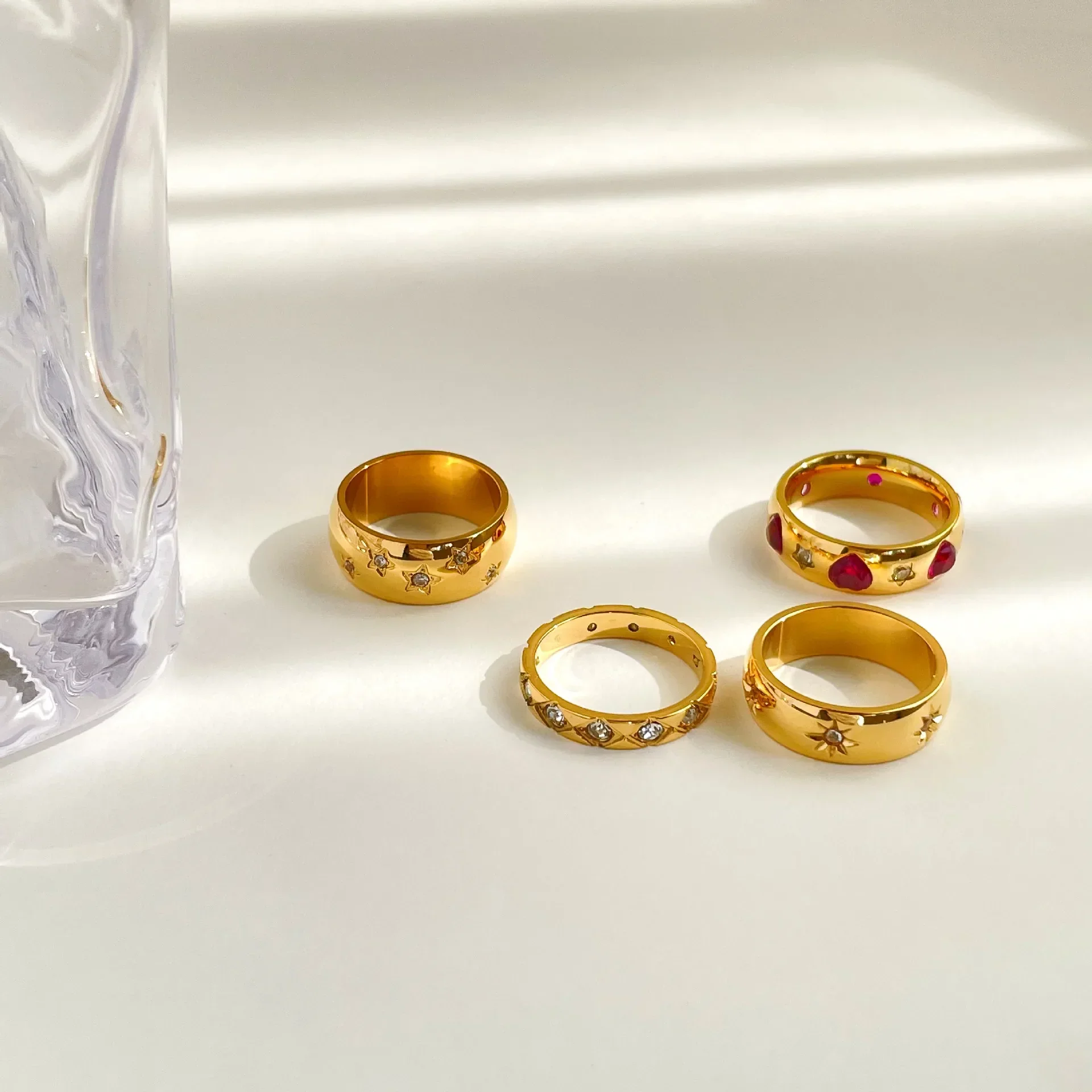 Petite Pearls Rings - Image 5