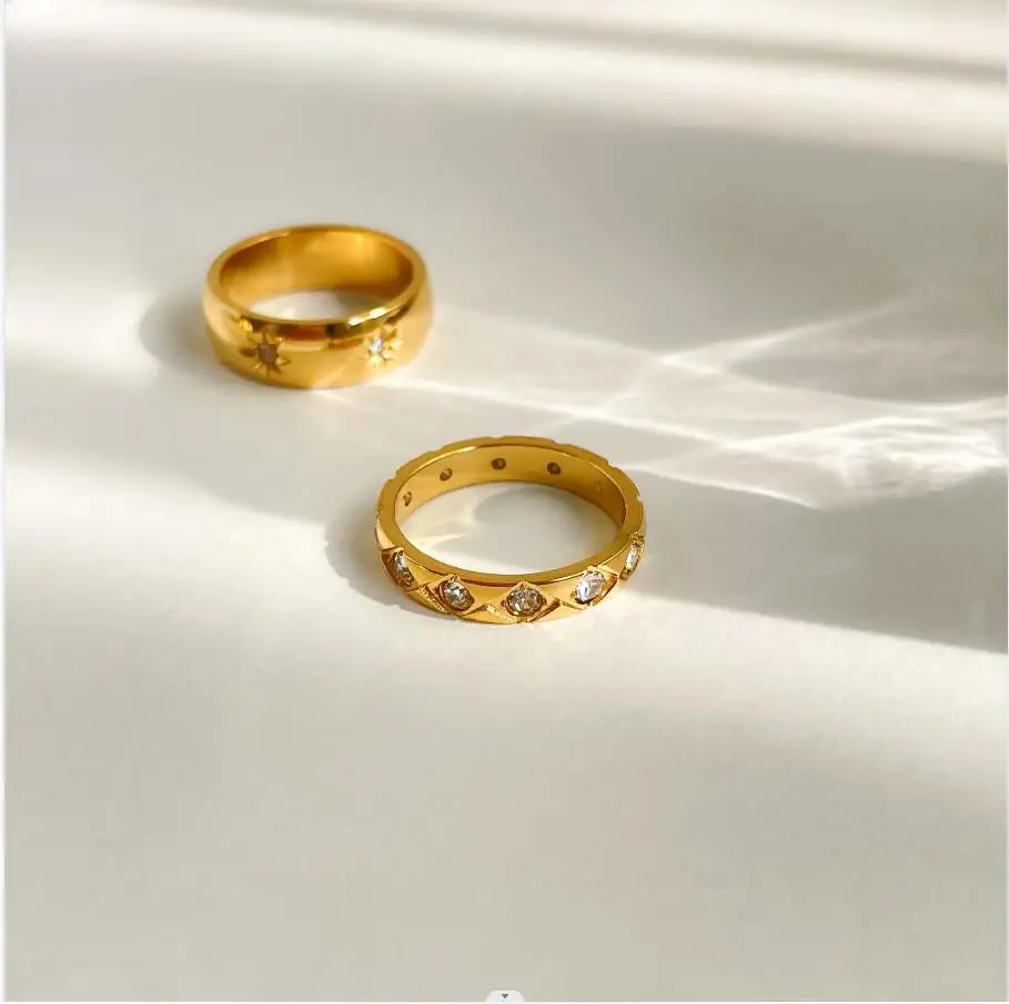 Petite Pearls Rings - Image 6