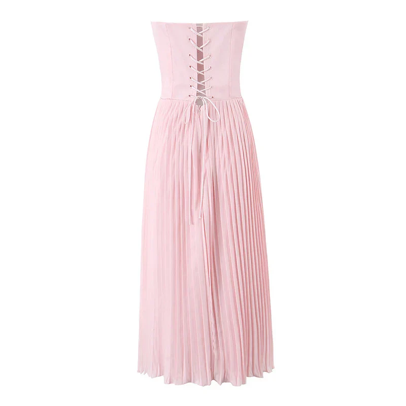 Pink Tea Dress - Image 2