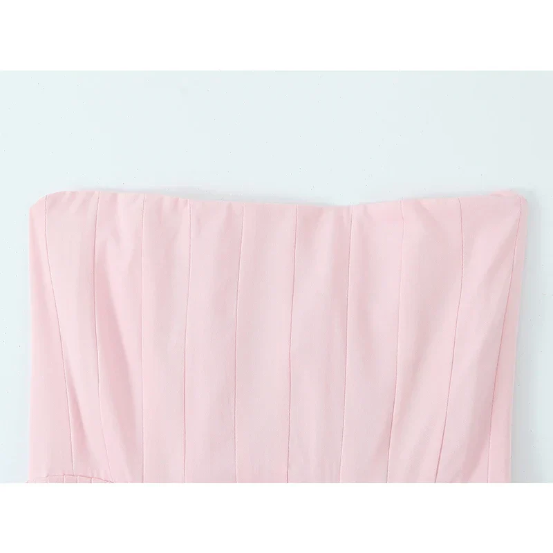 Pink Tea Dress - Image 3