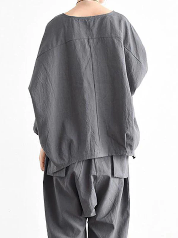 Dolman Sleeve Front Pocket Top - Image 4