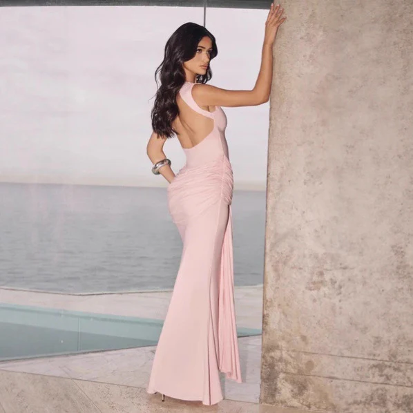 Pleated Vest Maxi Dress - Image 13