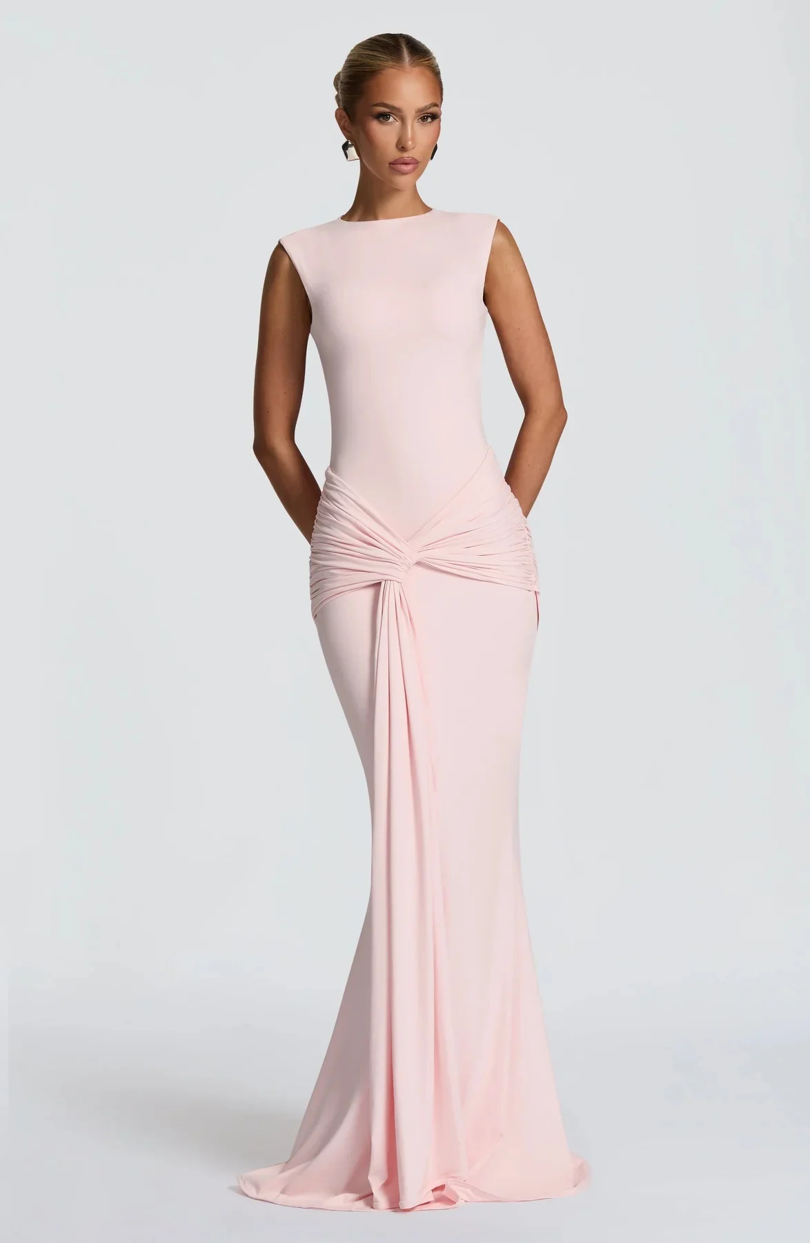 Pleated Vest Maxi Dress - Image 7