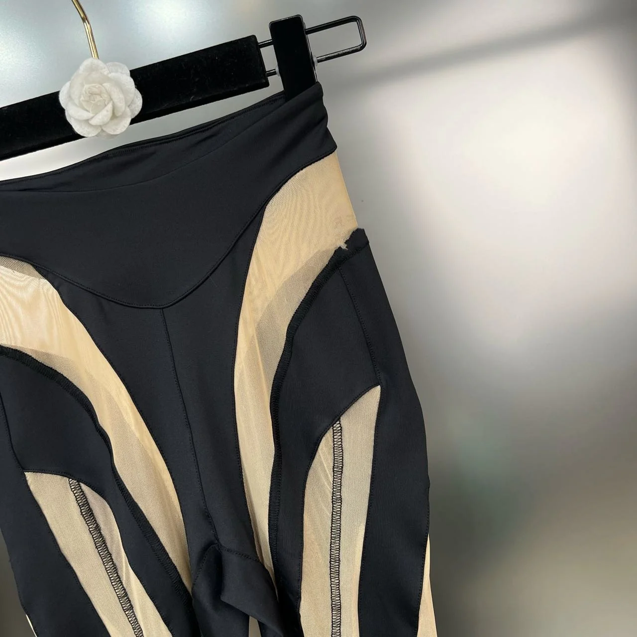 KOYUKI PATCHWORK Mesh LEGGINGS - Image 5