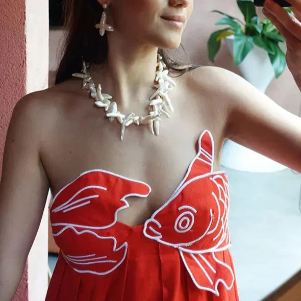 RED SLING SleeveLESS MAXI Dress - Image 12