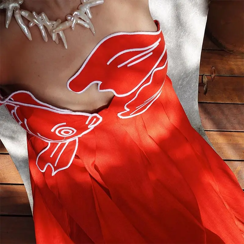 RED SLING SleeveLESS MAXI Dress - Image 13