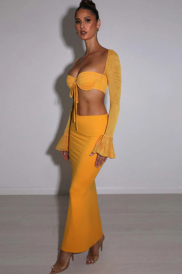 Priscilla Top + Maxi Skirt Set - Image 3