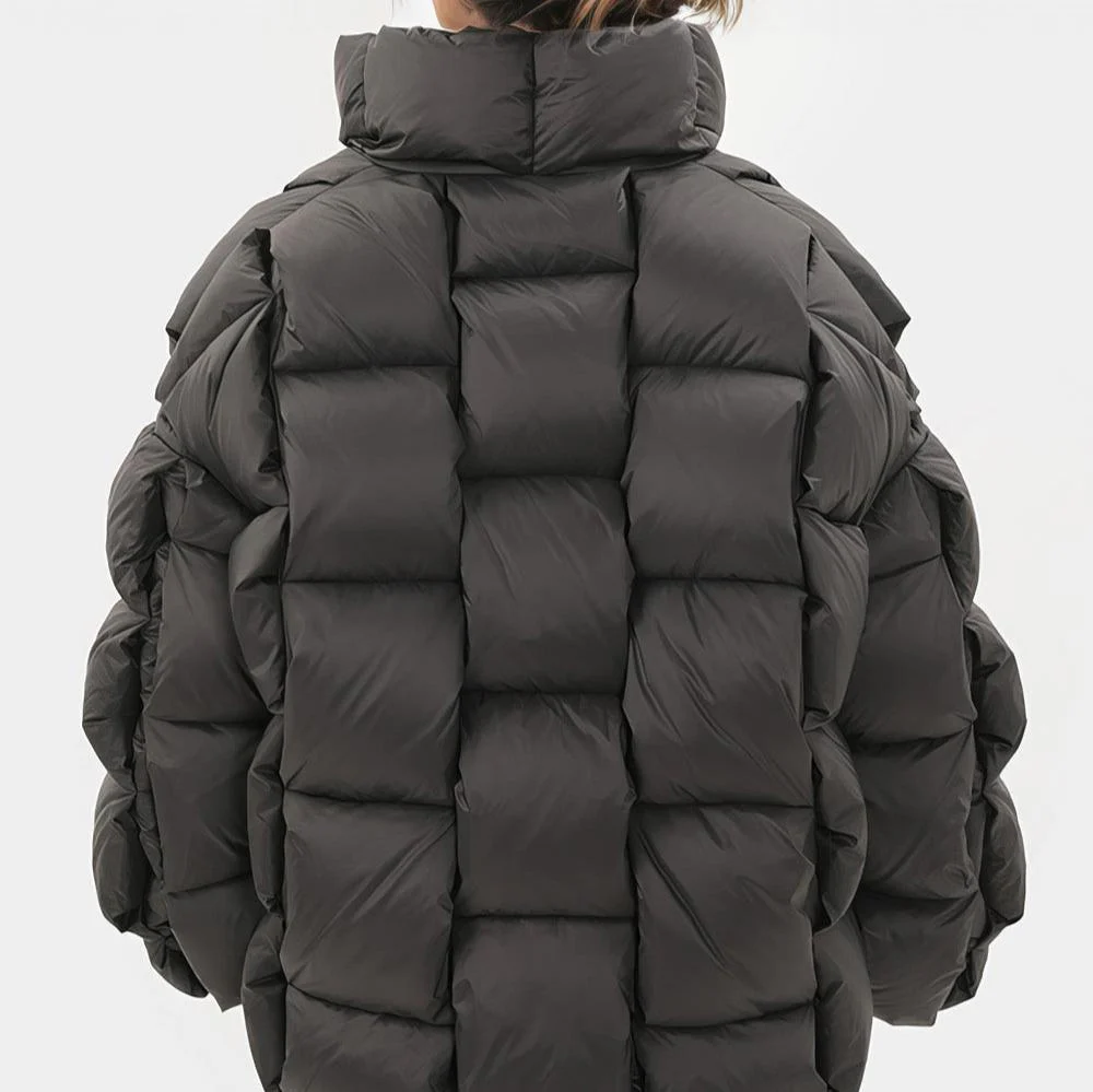 Black Puffer Jacket - Image 2