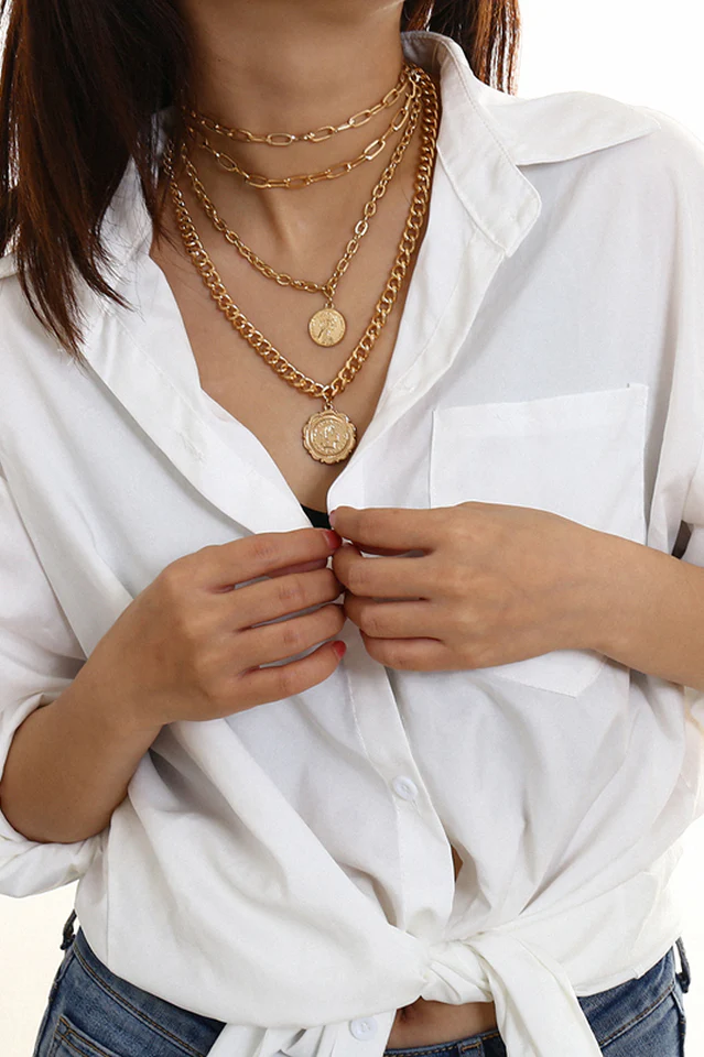 Punk Miami Cuban Choker Necklace - Image 2