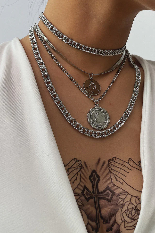 Punk Miami Cuban Choker Necklace - Image 2