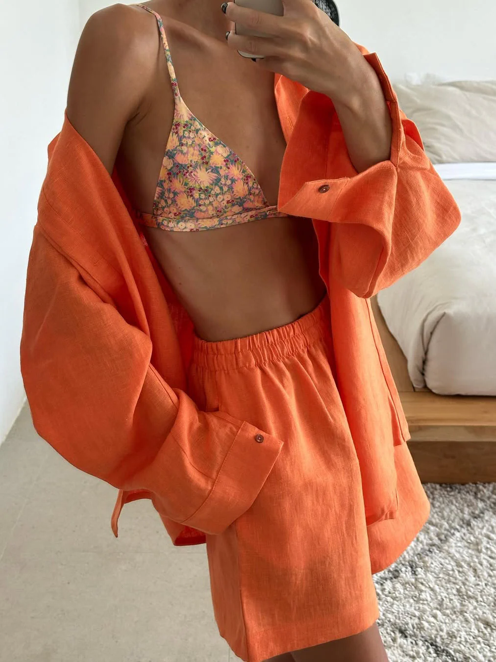 Pure Cotton Basic Shorts Set - Image 8