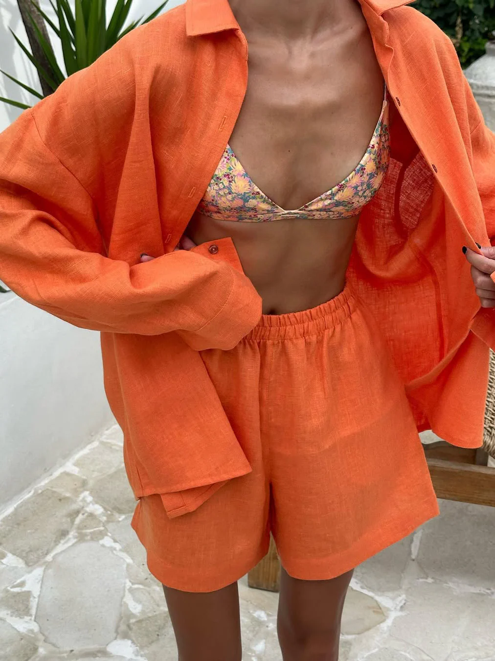 Pure Cotton Basic Shorts Set - Image 9