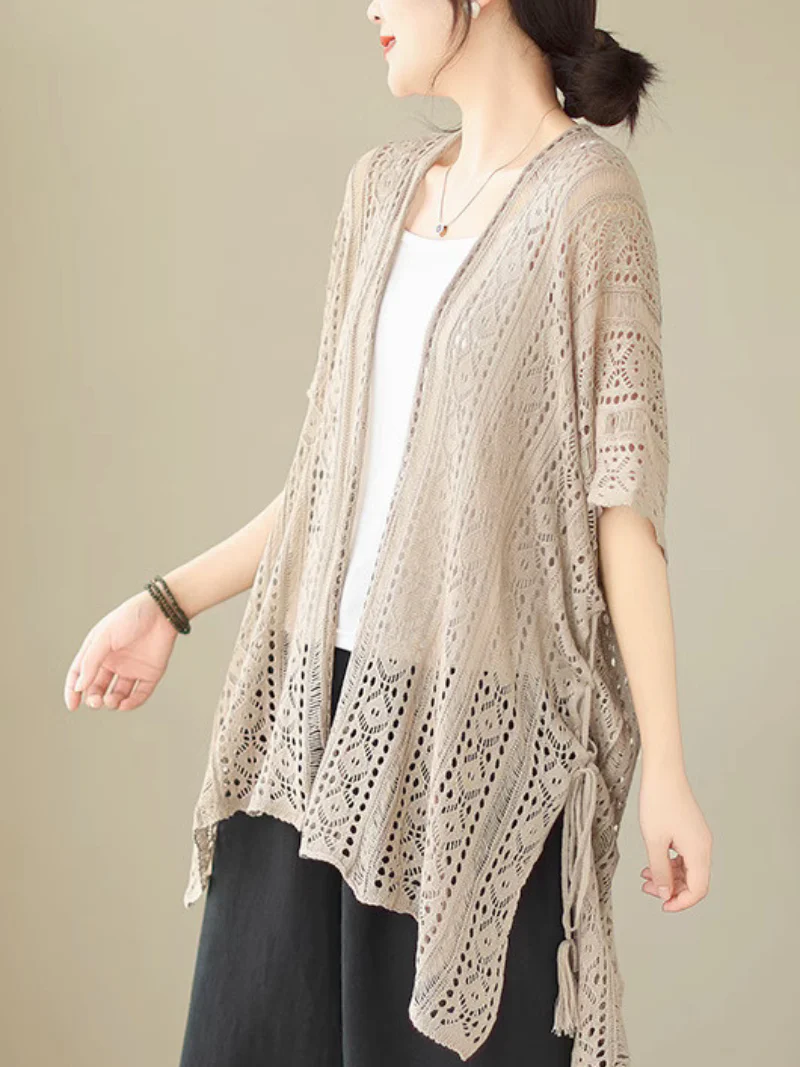 Pure Soul Bat Sleeves Stylish Cardigan jacket - Image 7