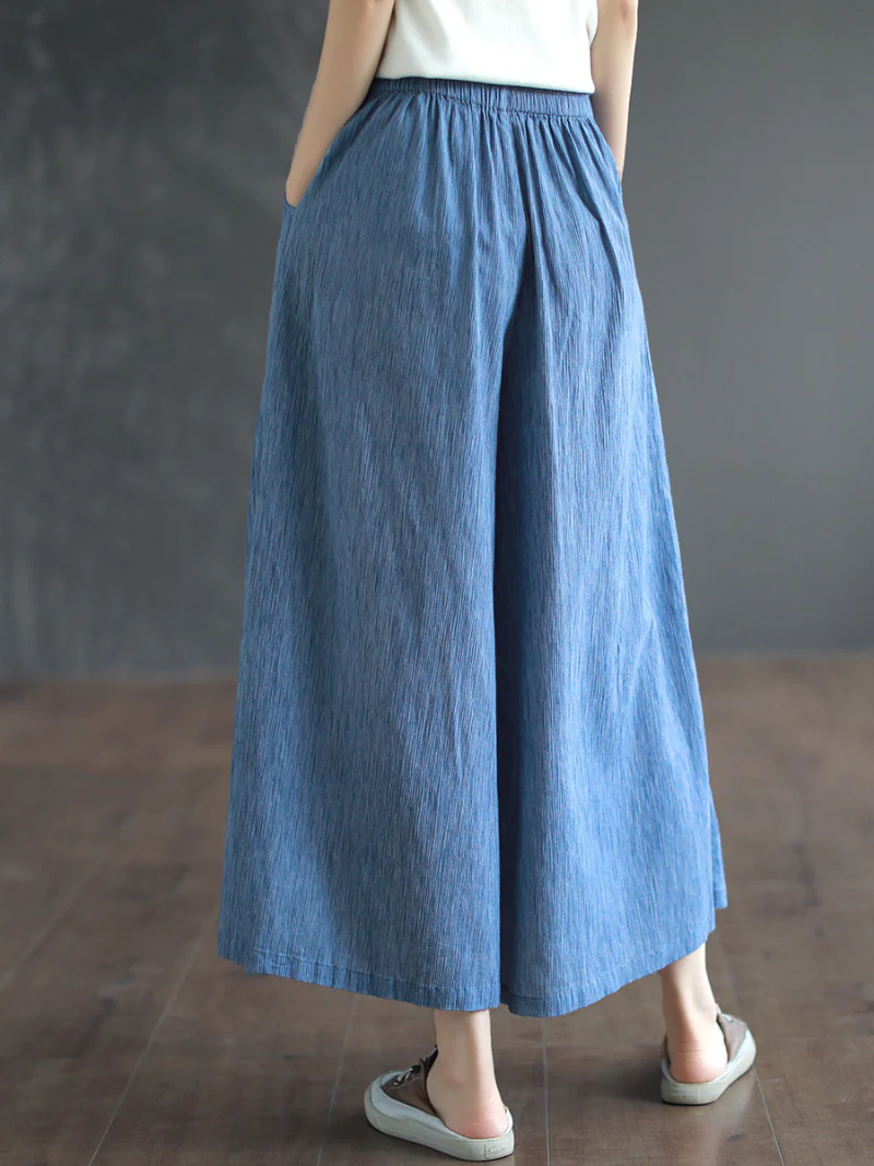 Pure Soul Cotton Loose Bottom Pants - Image 4