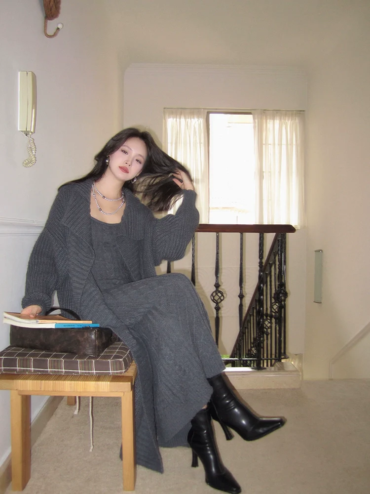 Quinlivan Knit Cardigan&Skirt Set - Image 11