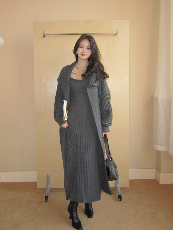 Quinlivan Knit Cardigan&Skirt Set - Image 14